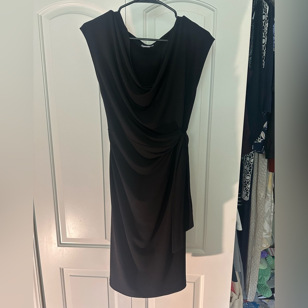 Black Motherhood Maternity Dress